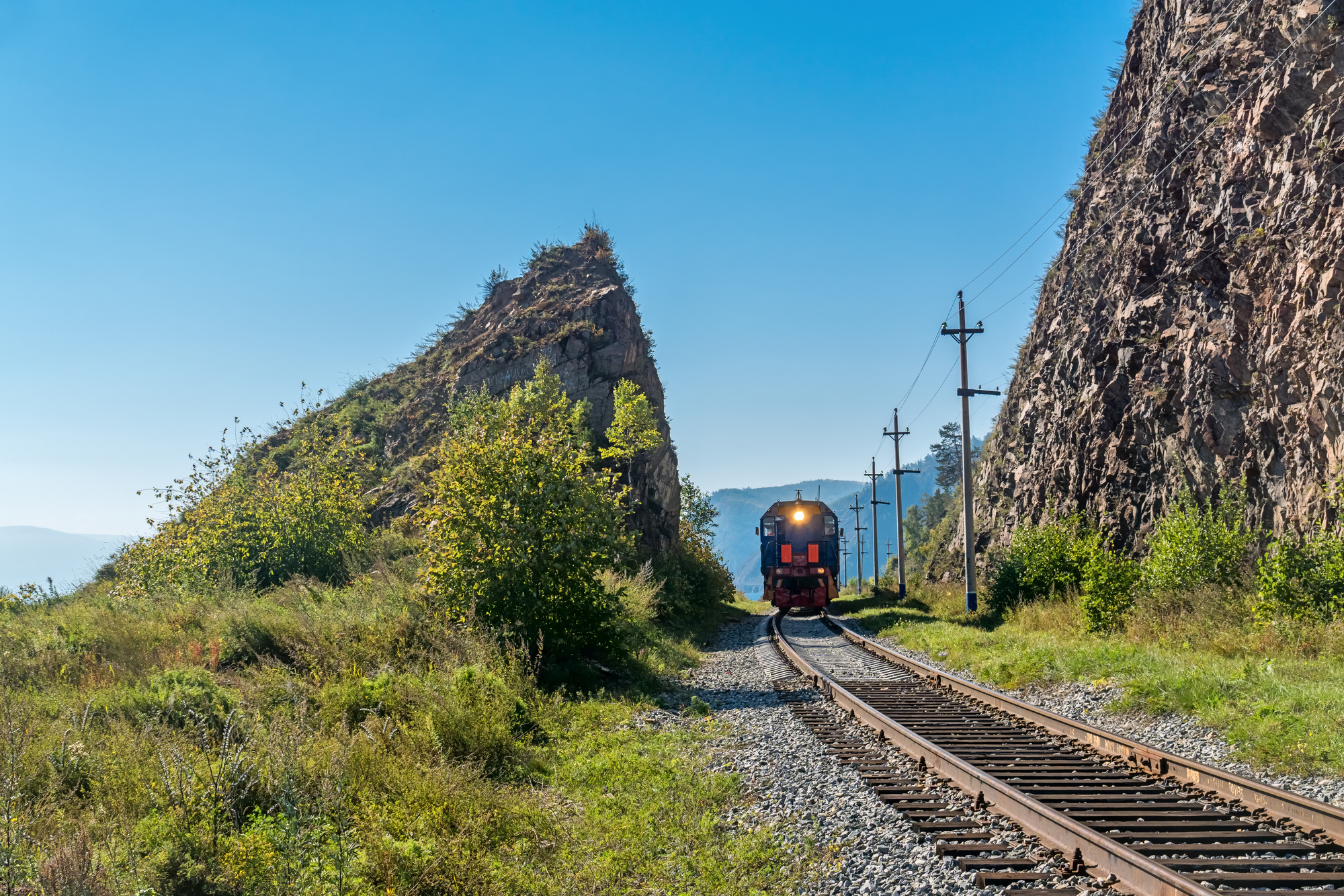 Train touristique du Circum Baïkal, Russie