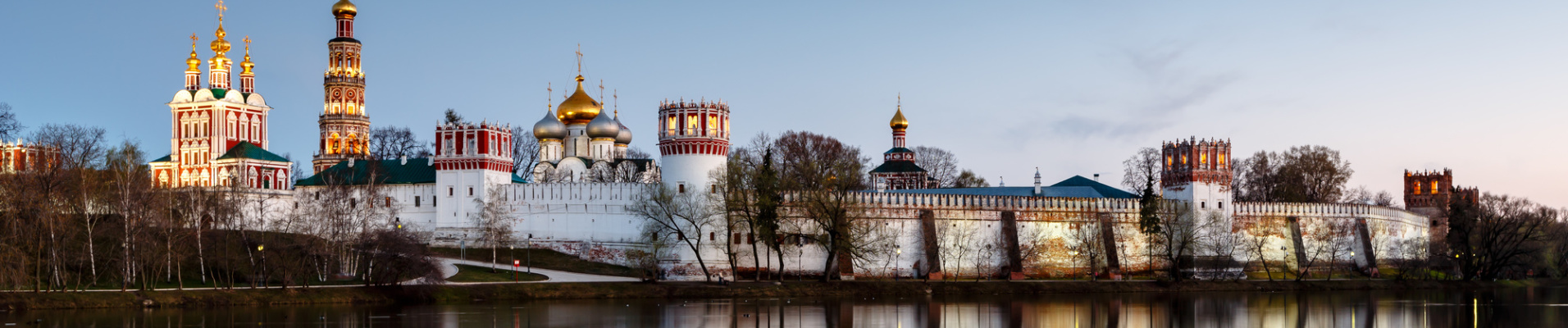 Vue sur le couvent Novodevichy, Moscou, Russie