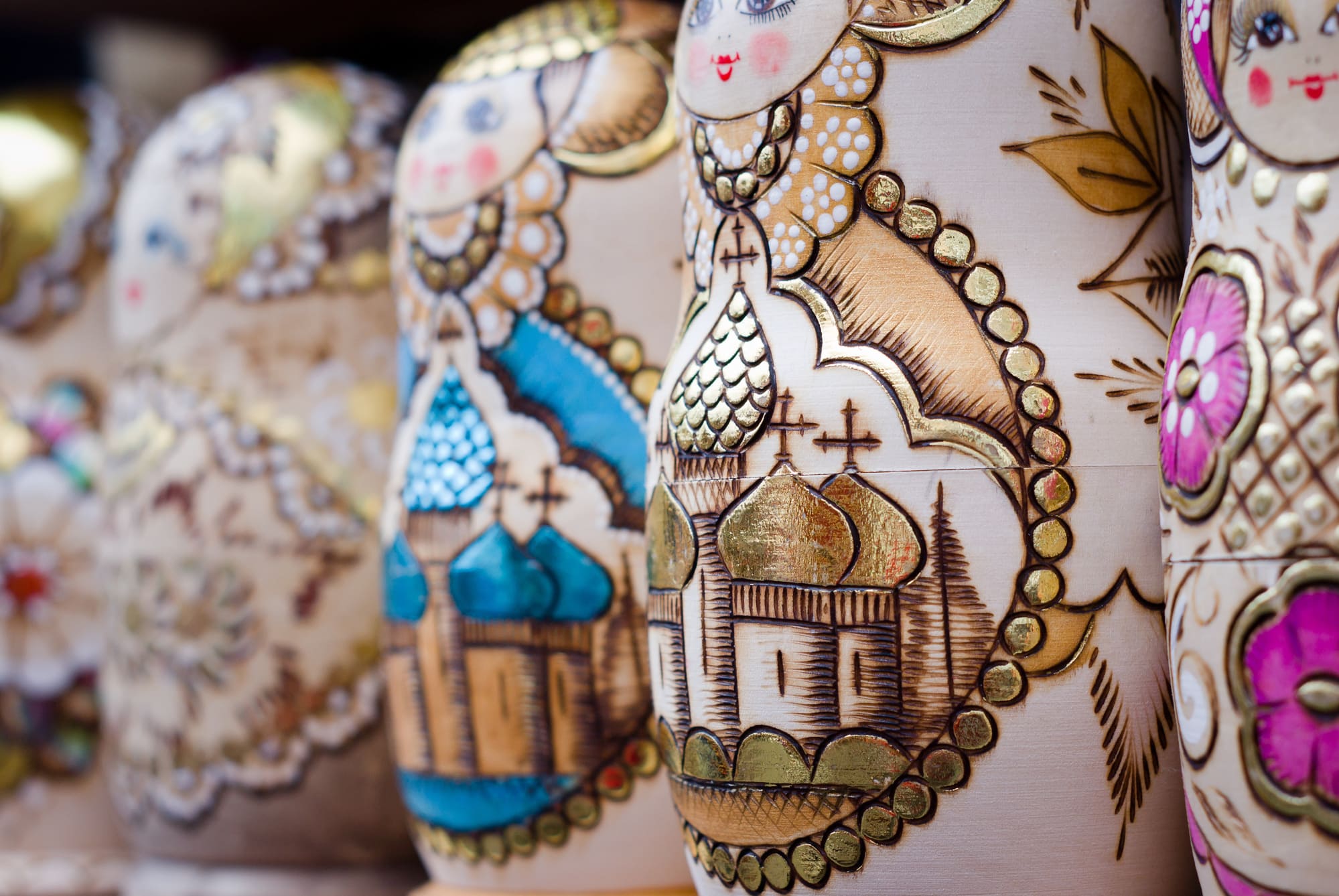 Matriochkas en bois, Russie