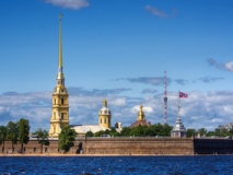 Forteresse Pierre et Paul, Saint-Pétersbourg, Russie