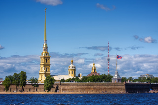 Forteresse Pierre et Paul, Saint-Pétersbourg, Russie