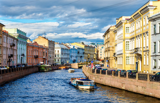Moïka, Saint-Pétersbourg, Russie