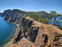 Cap Khoboi, lac Baïkal, Russie