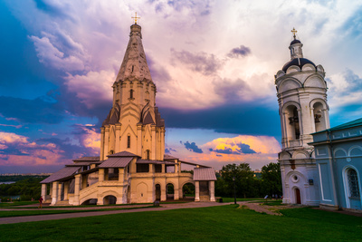 Eglise de l'Ascension dans le parc du Kolomenskoïe