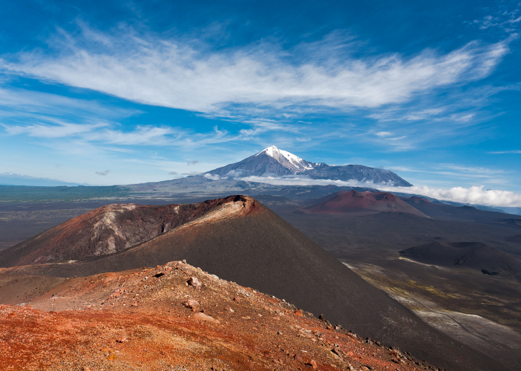 Volcan Tolbachik au Kamchatka, Russie