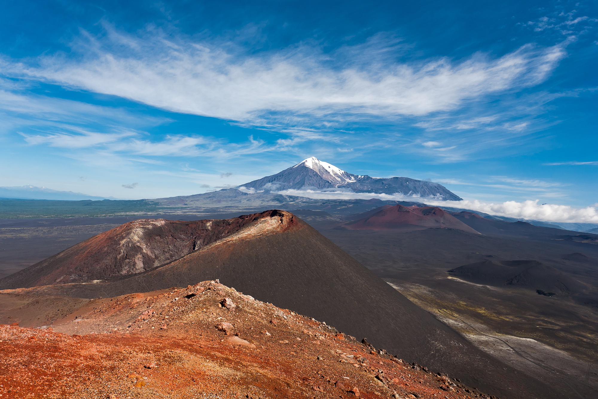 Volcan Tolbachik au Kamchatka, Russie