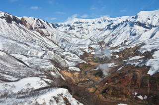 Vallée des geysers, Kamchatka, Russie