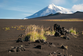 volcan sable noir Kamchatka