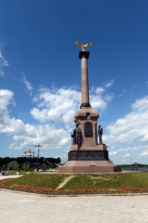 Statue à Yaroslav, Russie