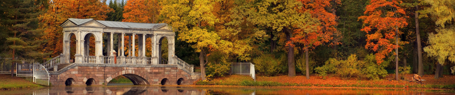 Parc en automne, Russie