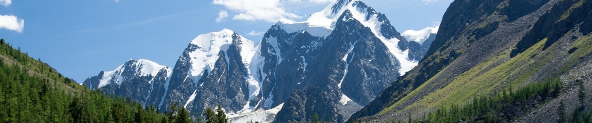 Montagnes et lacs, Altaï, Russie