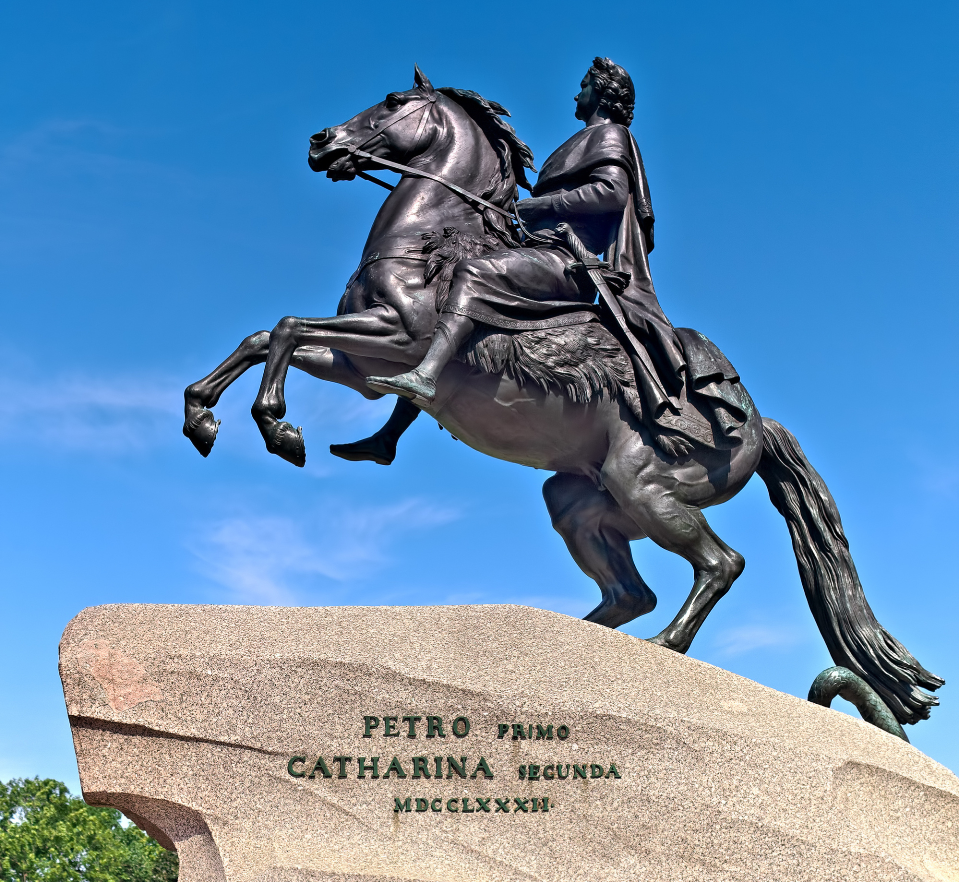 Monument pour Pierre le Grand, Saint-Pétersbourg, Russie
