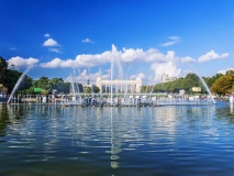 Le parc Gorky à Moscou, Russie