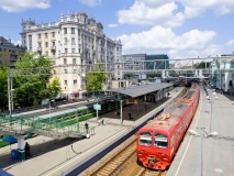 Gare de train de Moscou