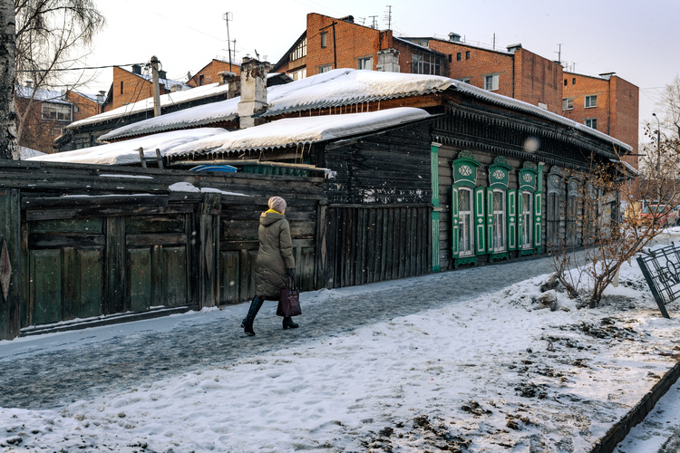 Maison traditionnelle, Irkoutsk