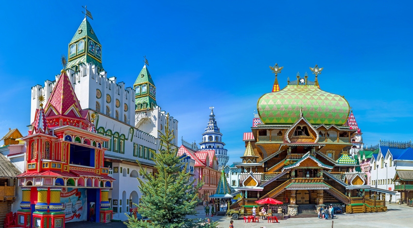 Marche d'Izmailovo, Moscou