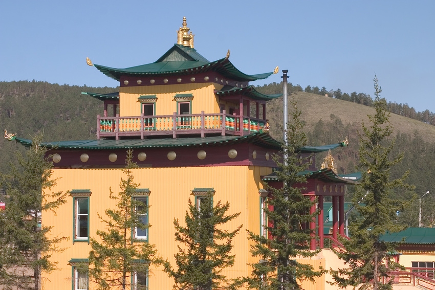 Datsan ou temple bouddhiste